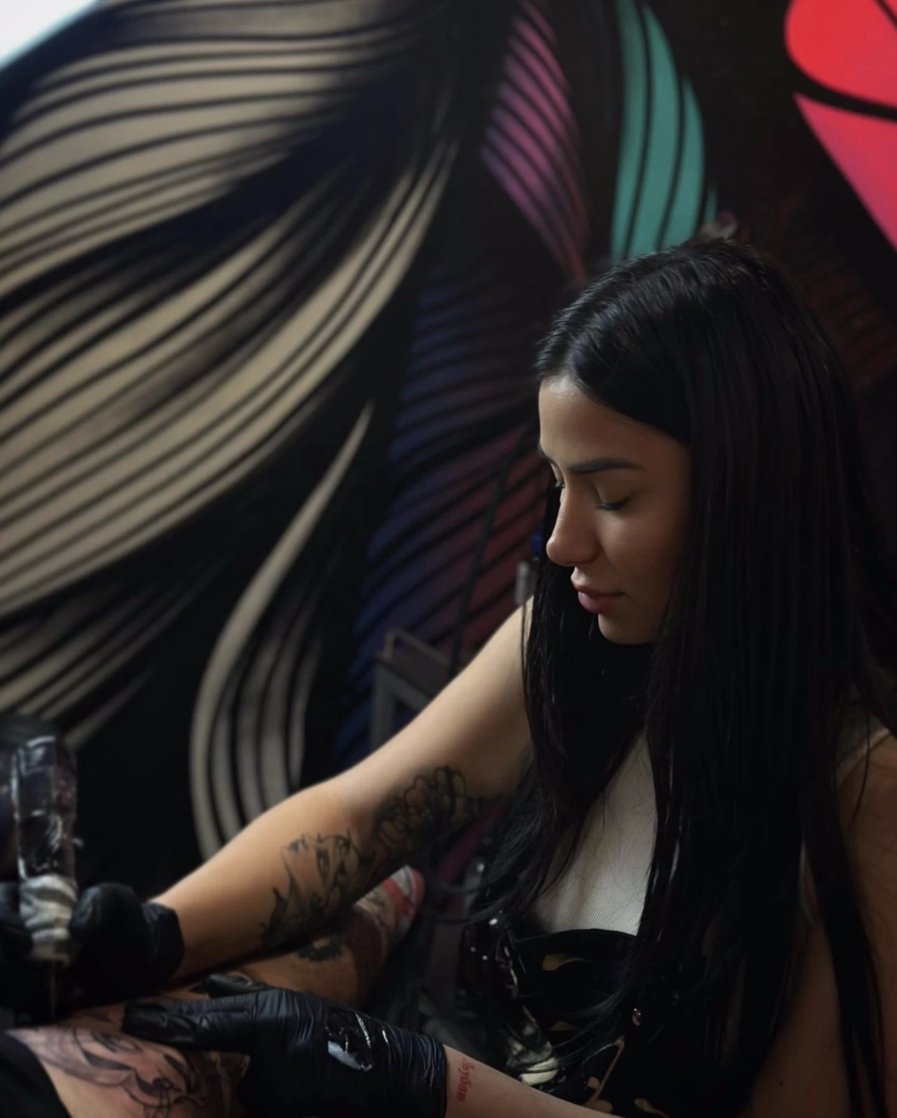 Tattoo artist Katarina Milinkovic